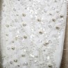 Blazer blanc col châle femme , coupe longue et droite, forme ajustée, fait sur mesure