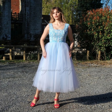 Robe élégante pour mariage civil ou fête champêtre