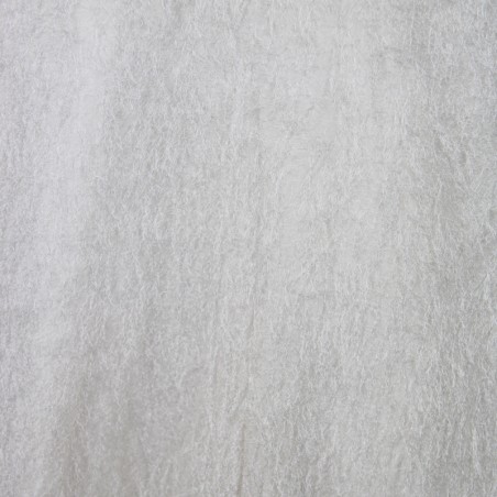 Robe de mariée mi-longue à épaule dénudée brodée main