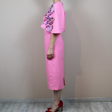 Robe en lin durable fabriquée artisanalement en France