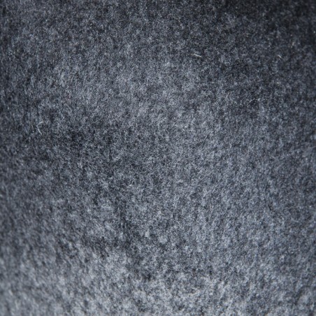 Détail de la texture du tissu en laine noir et gris