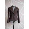 RESERVED FOR IRENE - PEPLUM JACKET IN BLACK