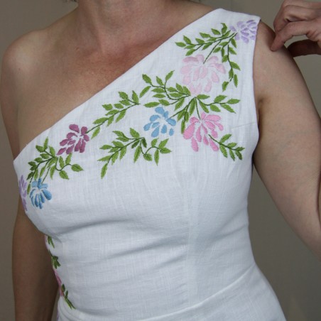 Robe légère en lin parfaite pour l’été