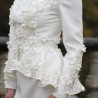 Tailleur pantalon de mariée couture  – Sur mesure fait main en France