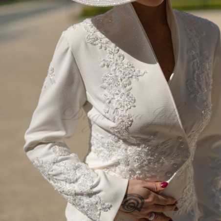 Veste de mariée sur mesure – Élégance Haute Couture
