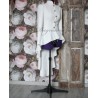 Tailleur pantalon de mariée asymétrique – Blazer blanc et pantalon droit
