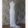 Vue de la robe de mariée sur mesure