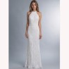 robe de mariée en dentelle chantilly, sur mesure