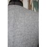 Women gray peplum jacket