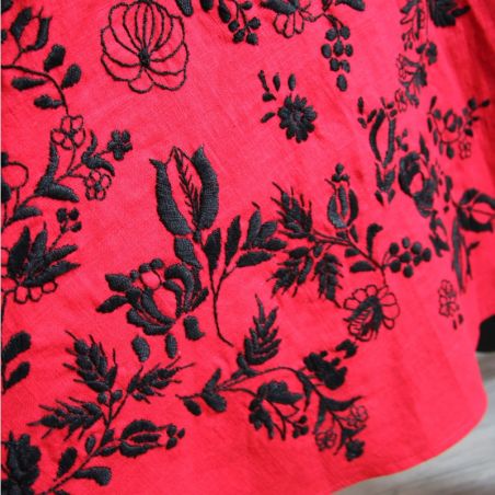 Unique artisan-made shirt dress for every day or special occasions