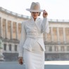 Tailleur jupe crayon mariage