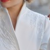 asymmetrical wedding women jacket