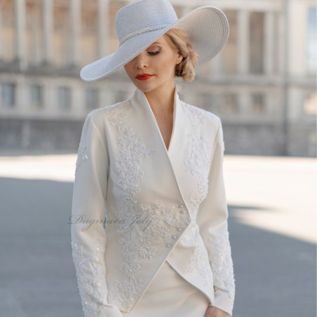 Tailleur jupe mariage femme