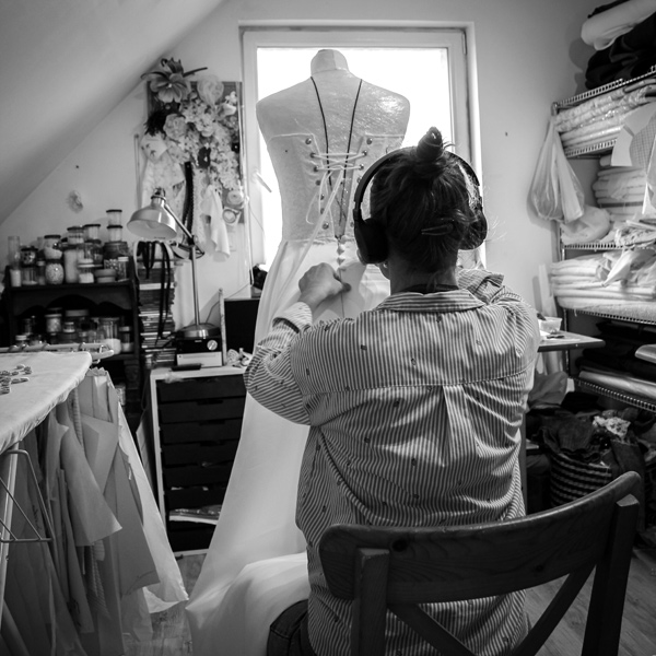 robe de mariée, sur mesure, lille